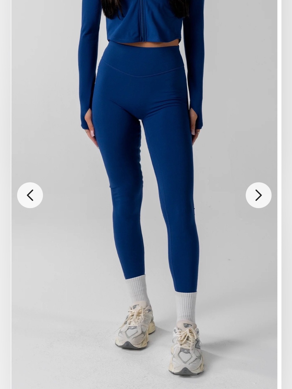 Acta Evo High-Waist legging Electric Blue/Medium/26” 💙